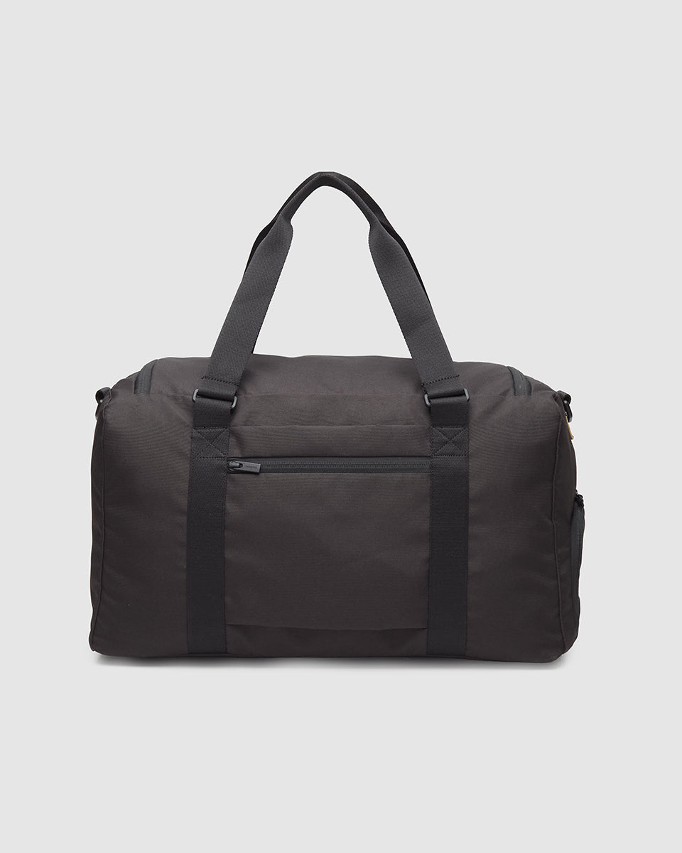 Black-Recycled-Polyester-Canvas-Duffle-Bag-TAU6604-0164_7 - PreLoved & Luxe