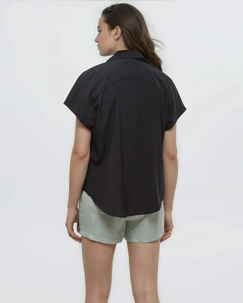 Black-Regular-Fit-Button-Up-Shirt-TCW6171-0164_2 - PreLoved & Luxe
