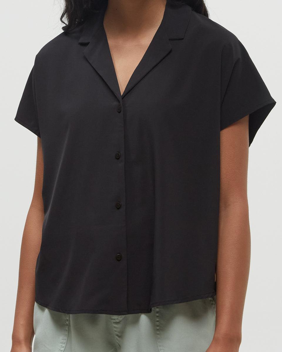 Black-Regular-Fit-Button-Up-Shirt-TCW6171-0164_3 - PreLoved & Luxe