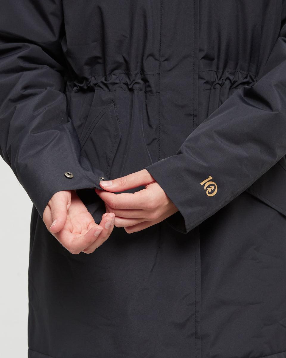 Black-Relax-Water-Repellant-Hooded-Rain-Jacket-TCW5970-0164_4 - PreLoved & Luxe