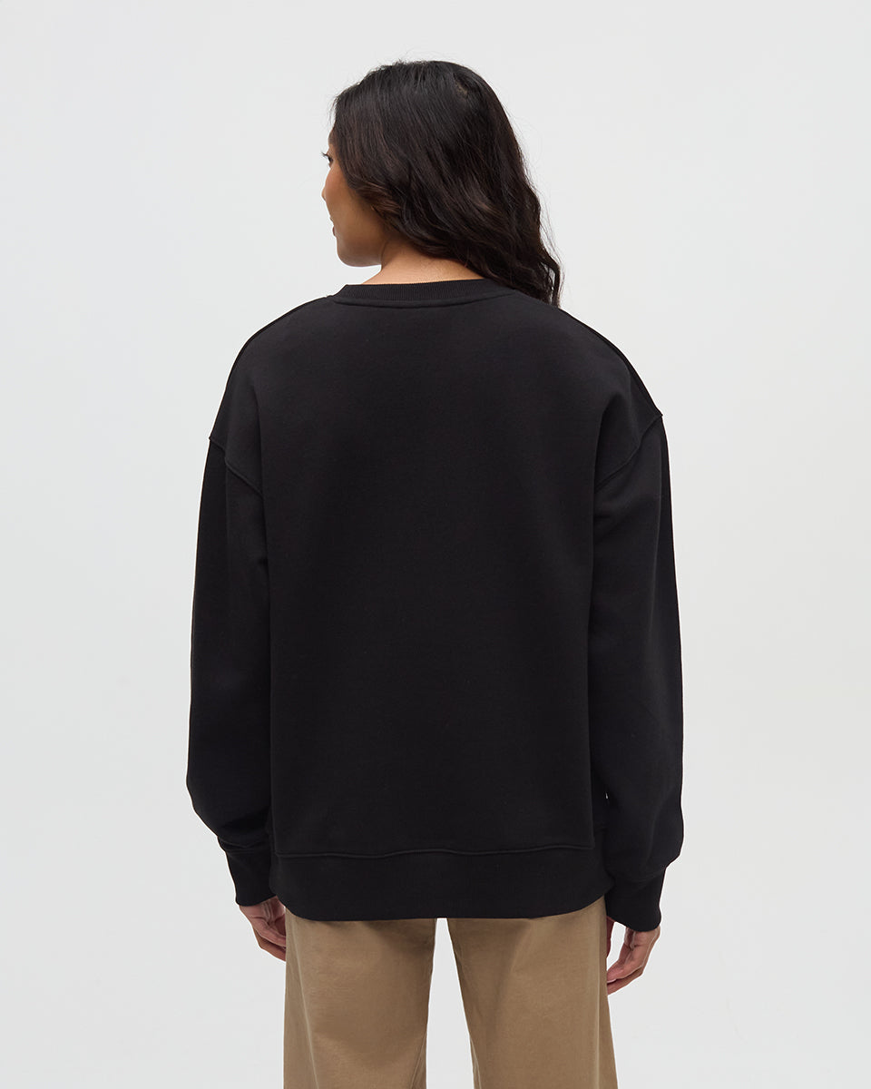 Amazon Greenery Relaxed Logo Crew