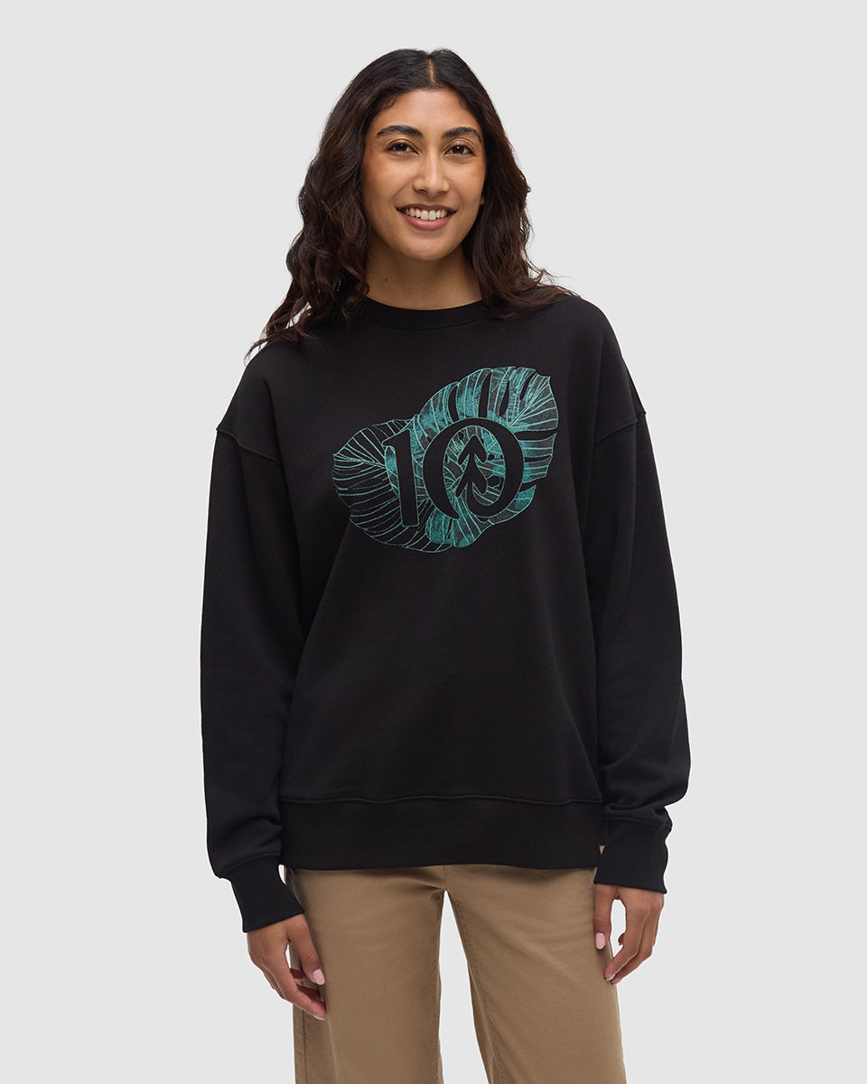 Black-Relaxed-Graphic-Crew-Neck-Sweatshirt-TCW6475-6233_3 - PreLoved & Luxe