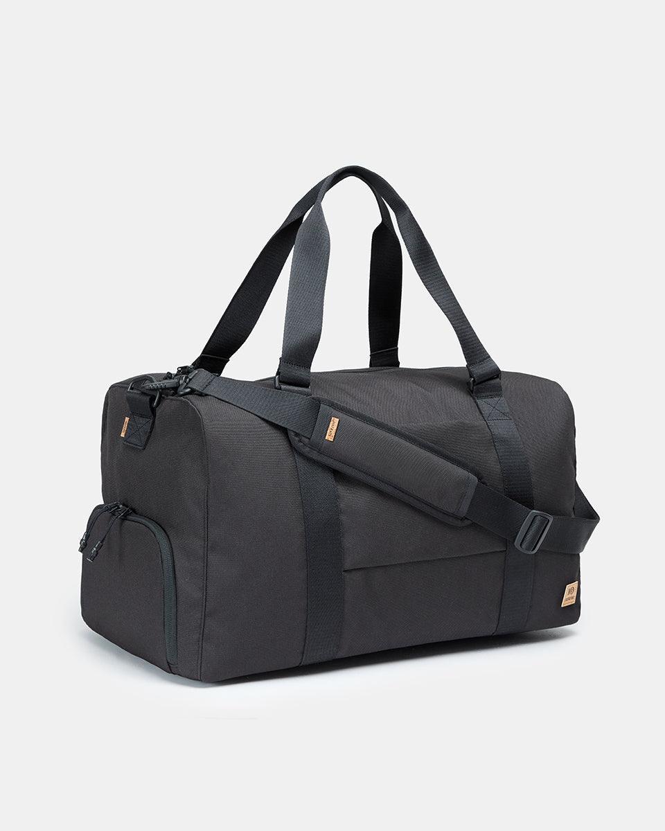 Black-Sustainable-Water-Resistent-Duffle-Bag-TAU5813-0164_1_6a22b45f-c960-49eb-a017-d728e0351a61 - PreLoved & Luxe