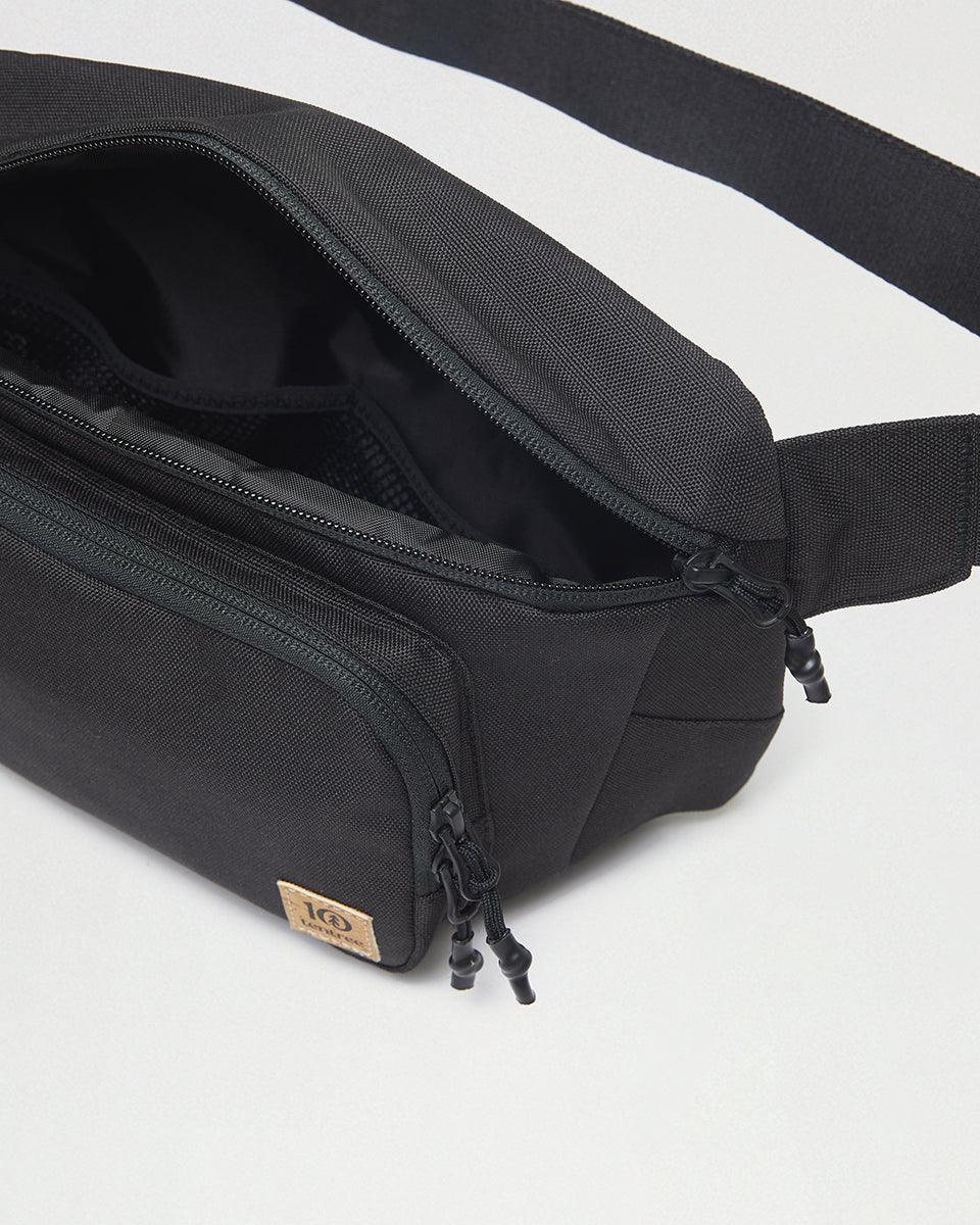 Black-Sustainable-Water-Resistent-Hip-Bag-TAU6111-0164_1 - PreLoved & Luxe