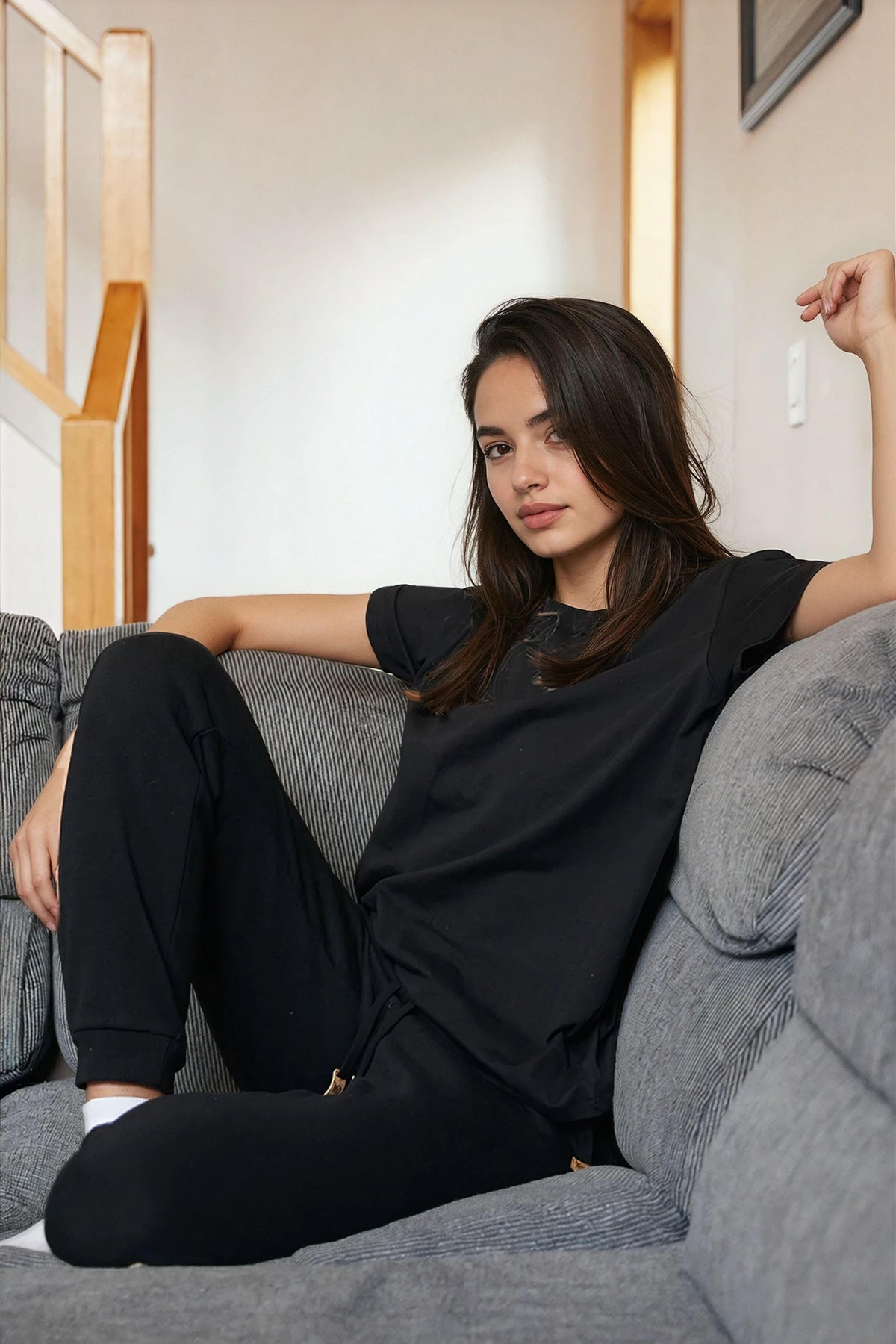 Black-Womens-Eco-Friendly-Sweatpants-TCW3173-0164_6_9db26c24-60e3-417e-bf51-df4d92f40fa4 - PreLoved & Luxe
