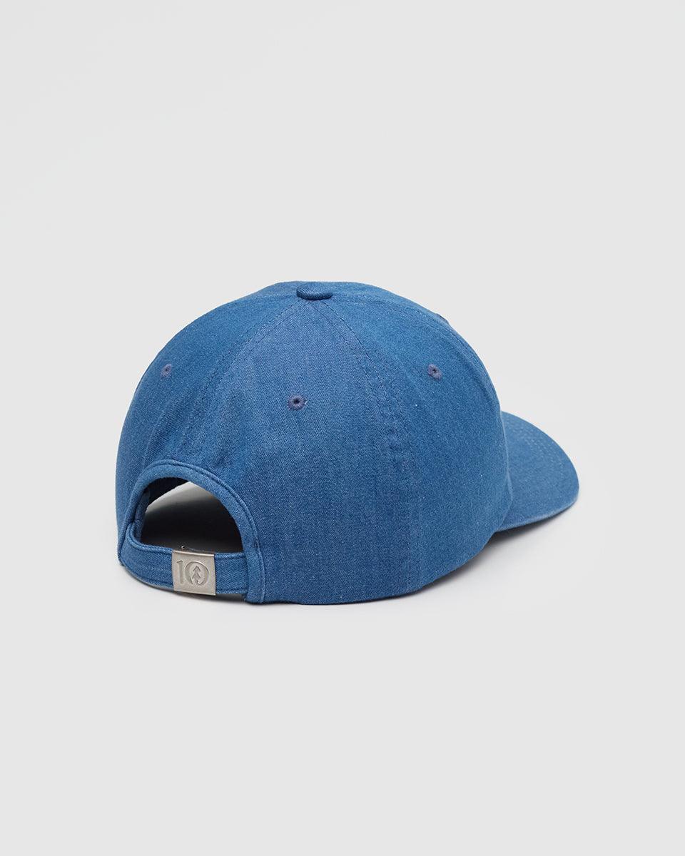 Blue-6-Panel-Low-Profile-Baseball-Cap-TAU6572-6207_1 - PreLoved & Luxe