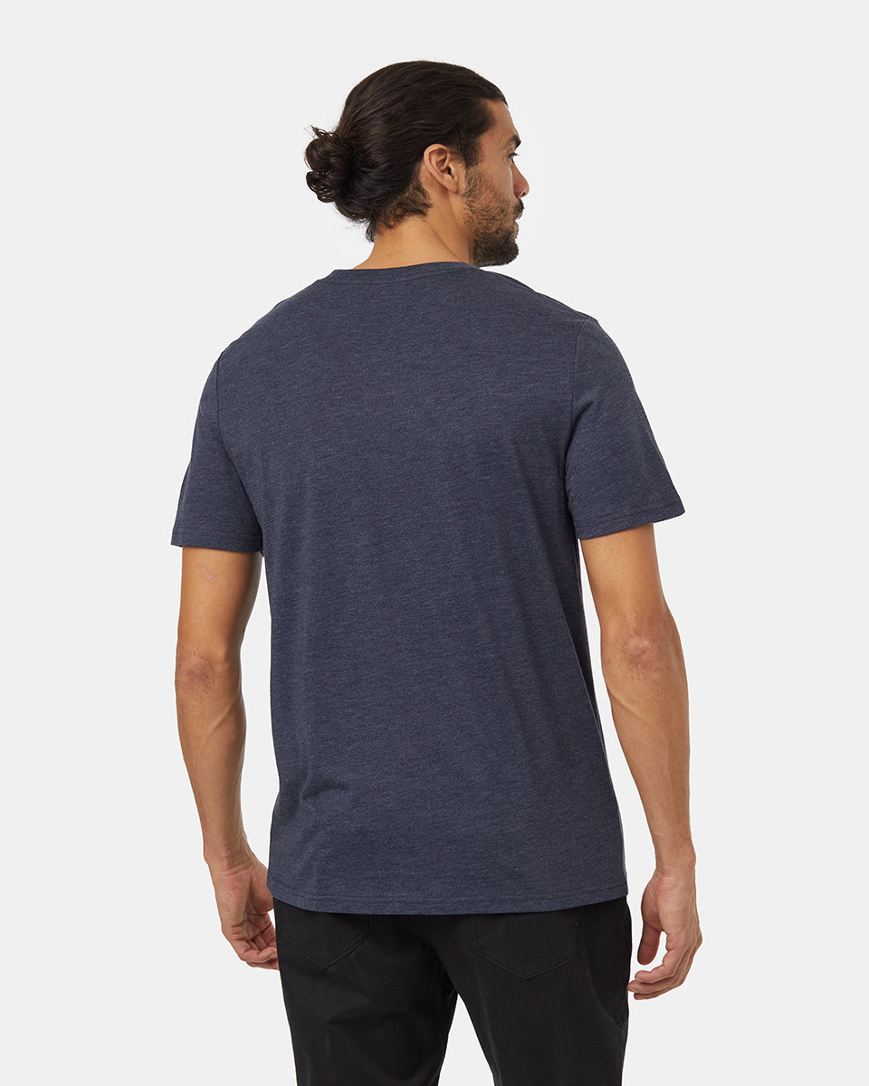 Blue-Crew-Neck-Graphic-Shortsleeve-T-Shirt-TCM5992-3534_1 - PreLoved & Luxe