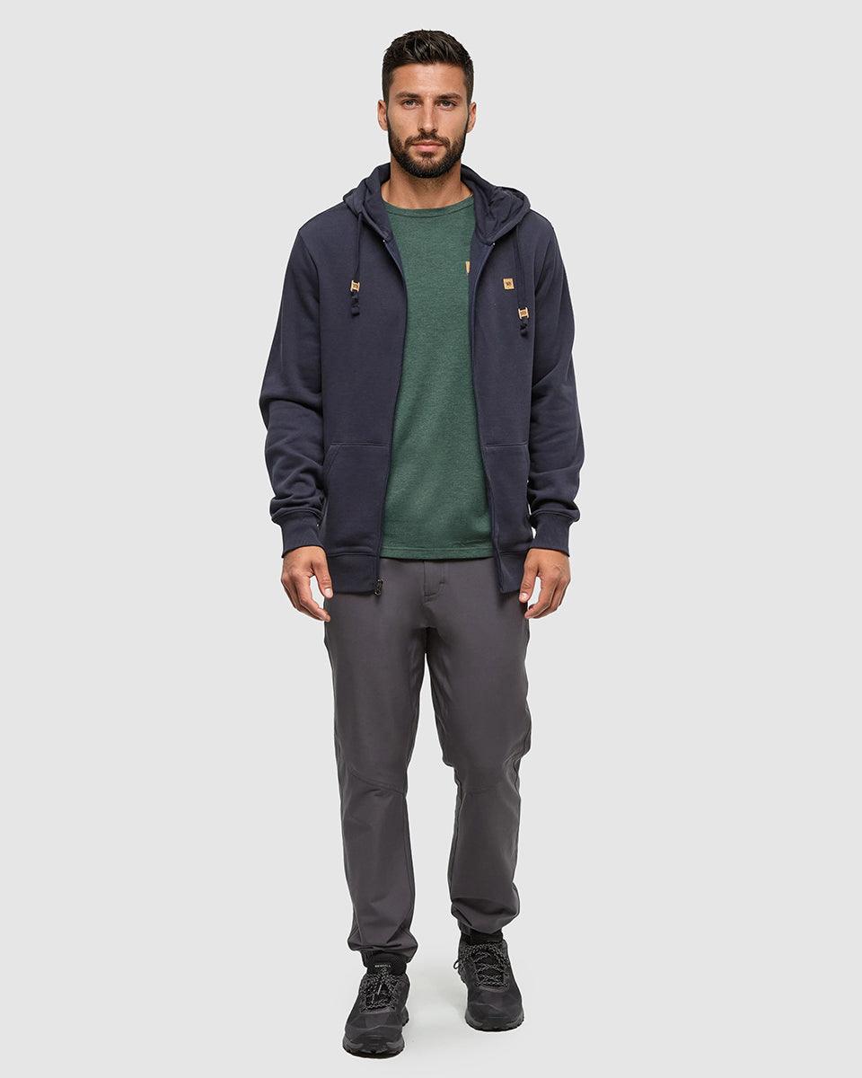 Blue-Men_s-Cotton-Zip-Up-Hoodie-TCM4391-2018_1 - PreLoved & Luxe