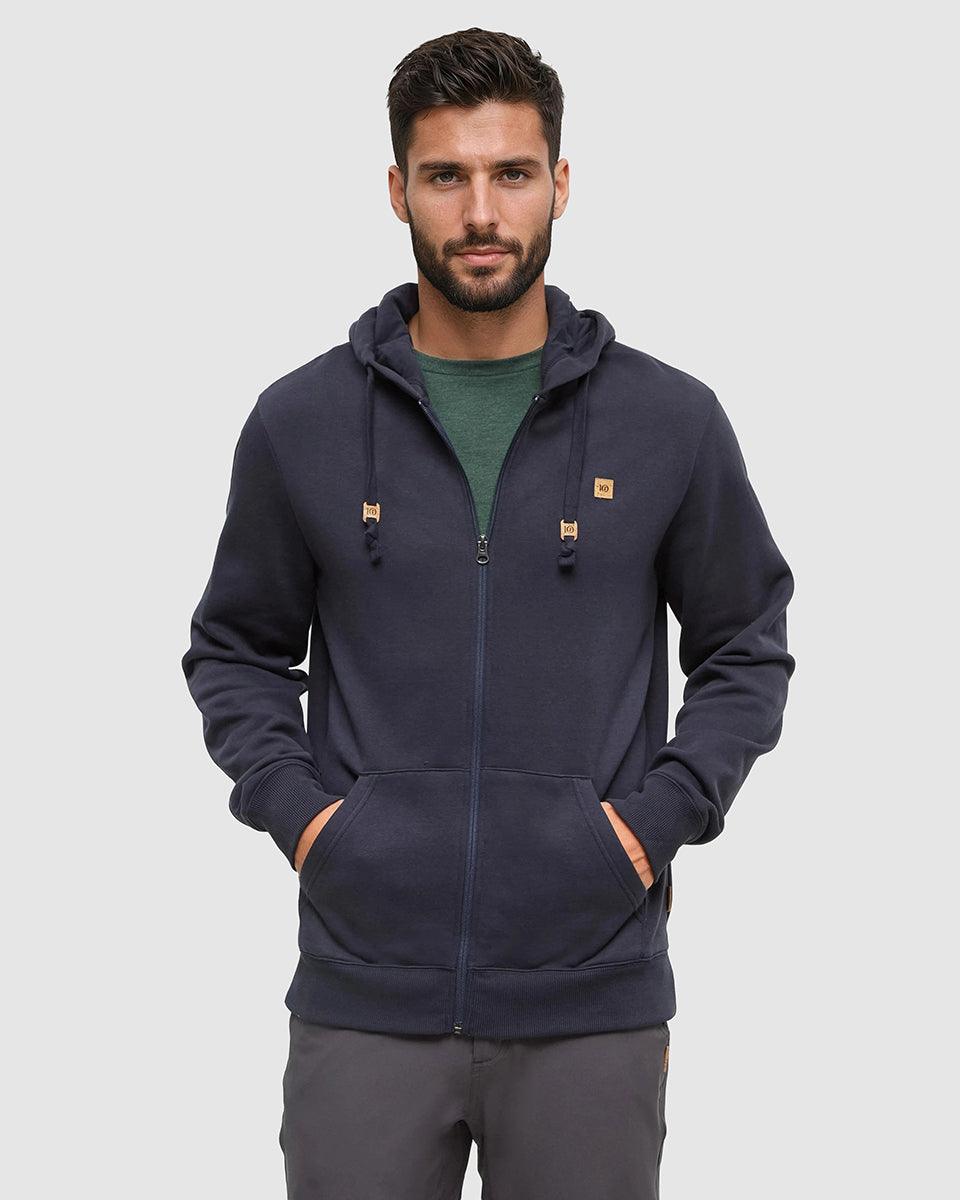 Blue-Men_s-Cotton-Zip-Up-Hoodie-TCM4391-2018_4 - PreLoved & Luxe