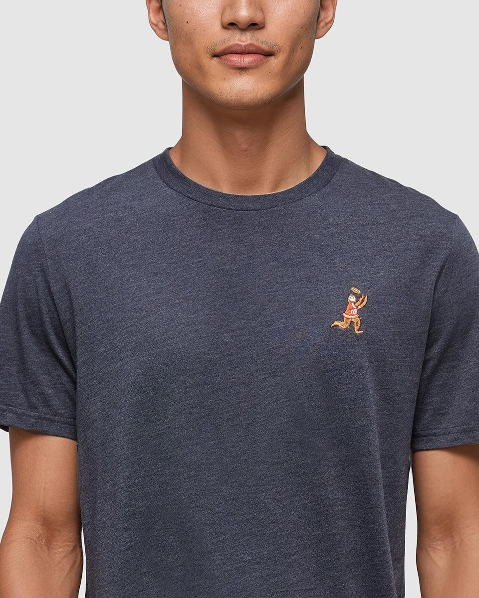 Blue-Regular-Fit-Embroidered-Graphic-T-Shirt-TCM5755-5859_2 - PreLoved & Luxe