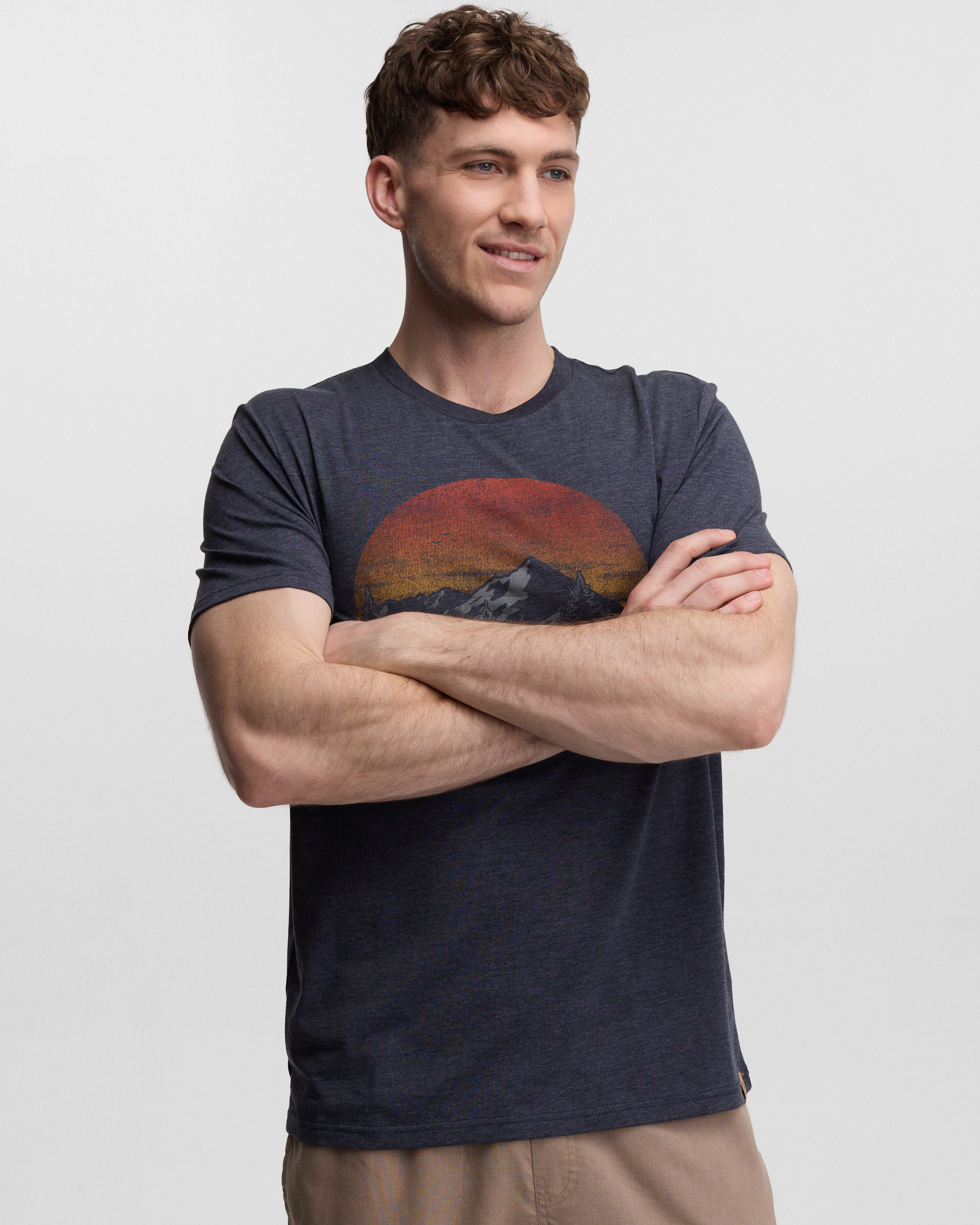 Blue-Treeblend-Regular-Fit-Crew-Neck-T-shirt-TCM2096-3052_3 - PreLoved & Luxe