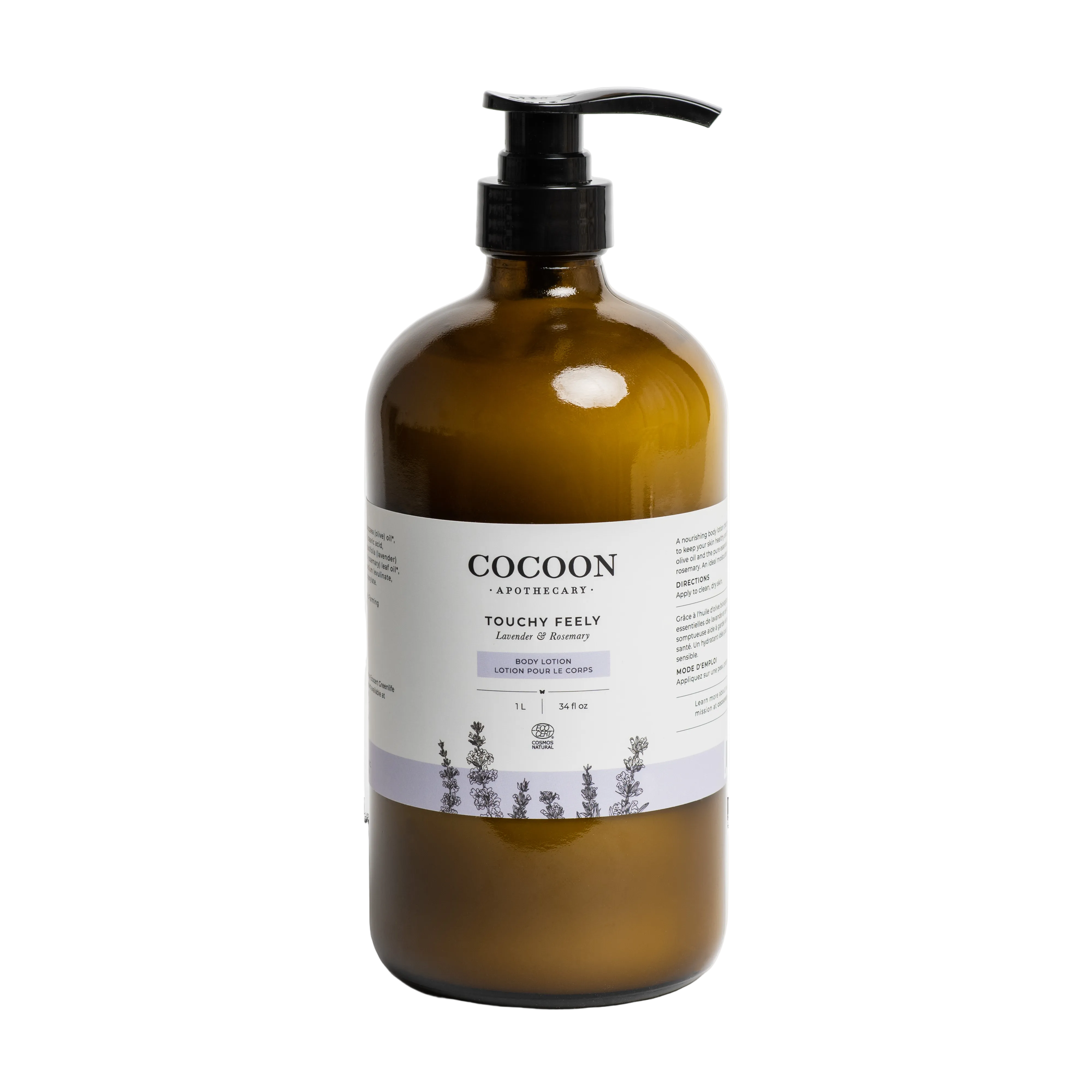 Touchy Feely Body Lotion - Lavender + Rosemary