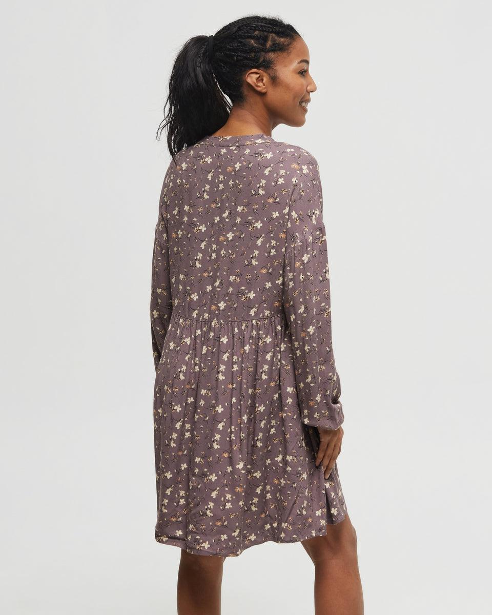 Brown-Crepe-Knee-Length-Long-Sleeve-Dress-TCW5361-5045_2_38d312f8-ec96-4ac2-ba79-613b2af302a6 - PreLoved & Luxe