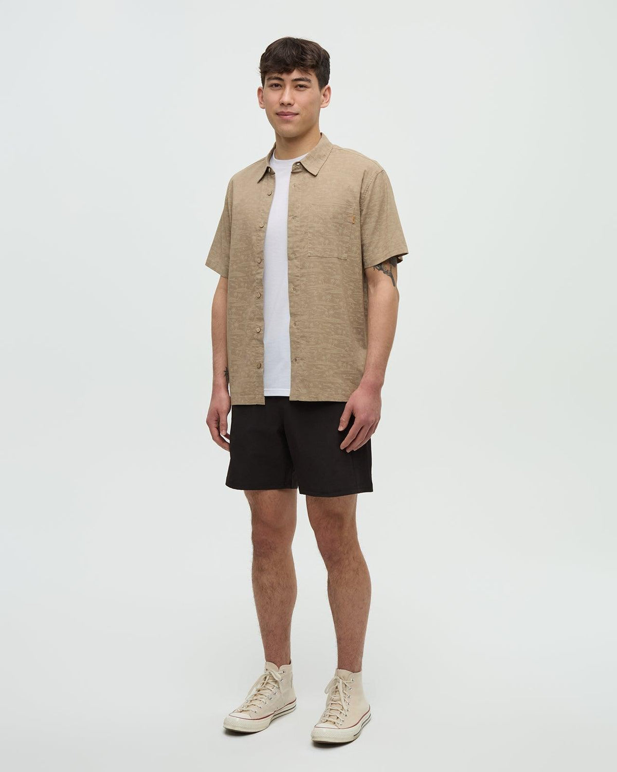 Brown-Relax-Shortsleeve-Graphic-Button-Up-TCM6531-6147_1_84178a23-ef51-49e5-aae0-87c256ccca57 - PreLoved & Luxe