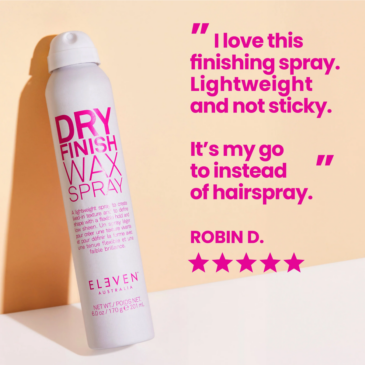 ELEVEN Australia Dry Finish Wax Spray
