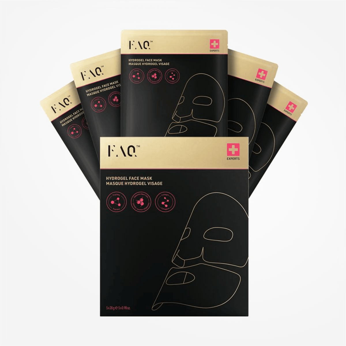 FAQGlassSkinCollagenHydrogelFaceMaskX5 - PreLoved & Luxe