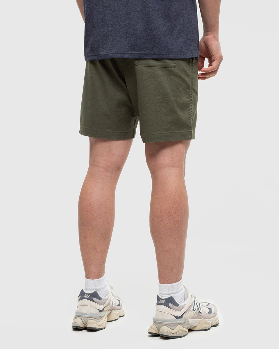 Green-Mens-Hemp-Mid-Rise-Shorts-TCM4240-4157_3 - PreLoved & Luxe