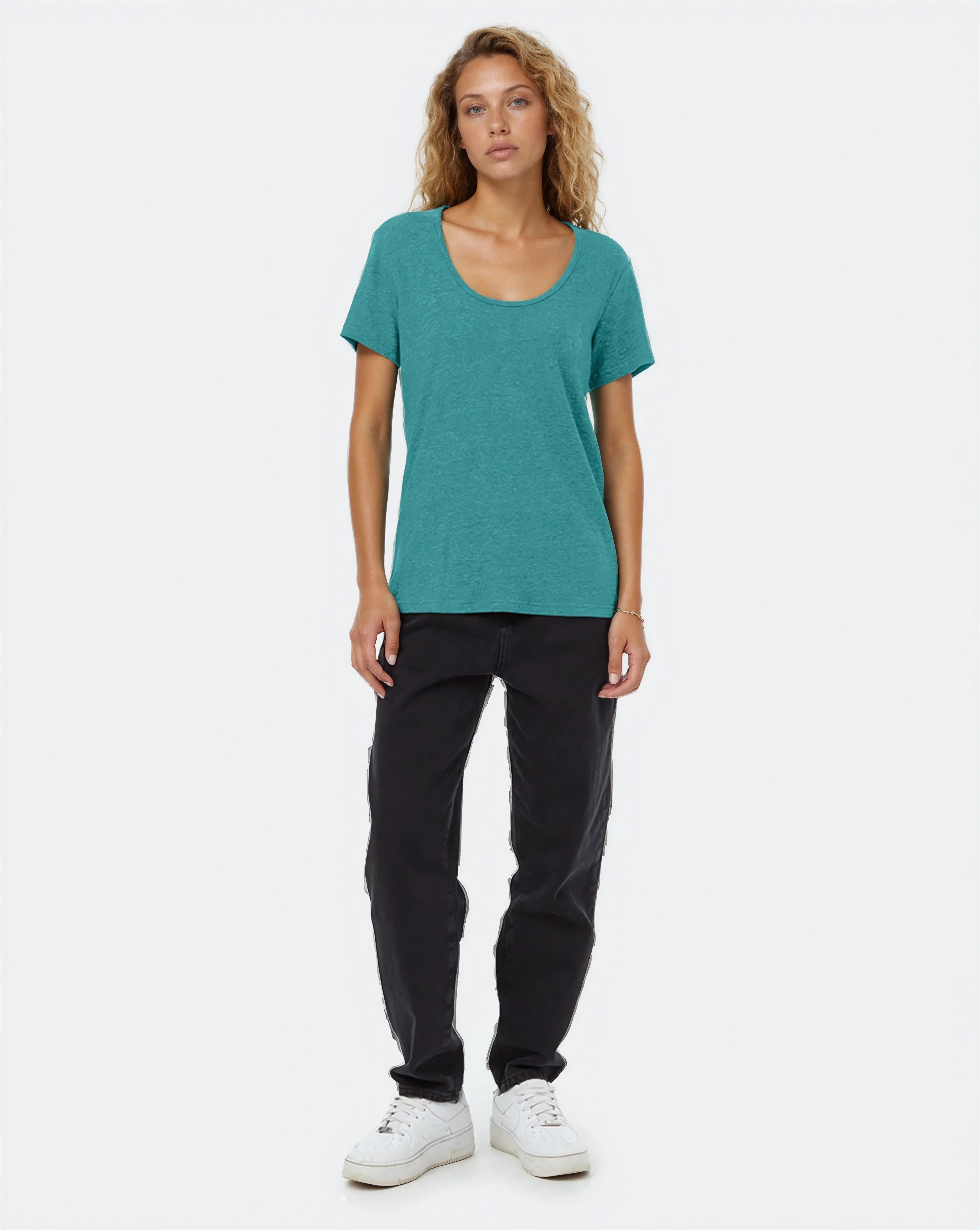 Hemp Scoop Neck T-Shirt