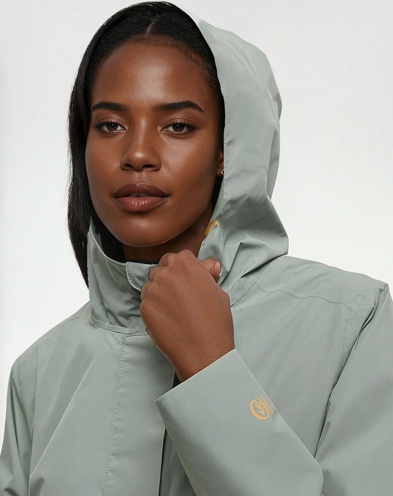 Green-Womens-Recycled-Polyester-Rain-Jacket-TCW4649-1480_1 - PreLoved & Luxe
