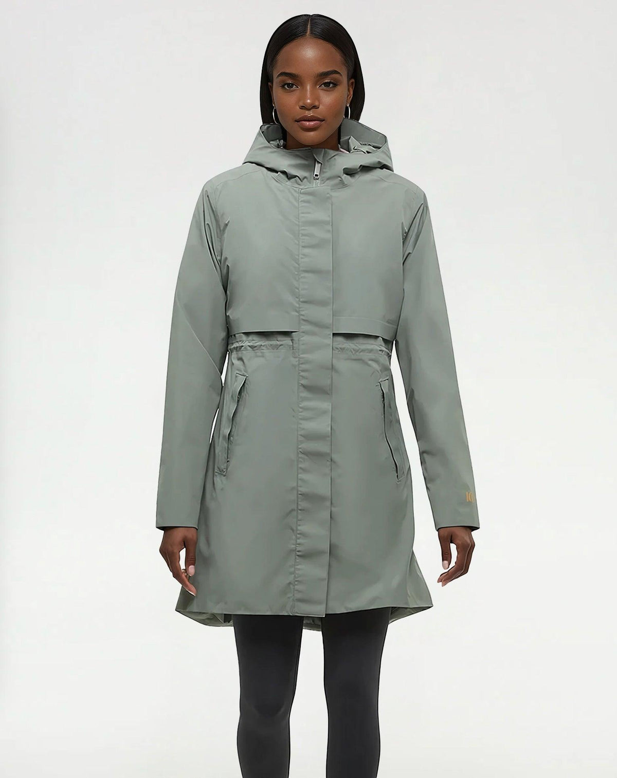 Green-Womens-Recycled-Polyester-Rain-Jacket-TCW4649-1480_5 - PreLoved & Luxe