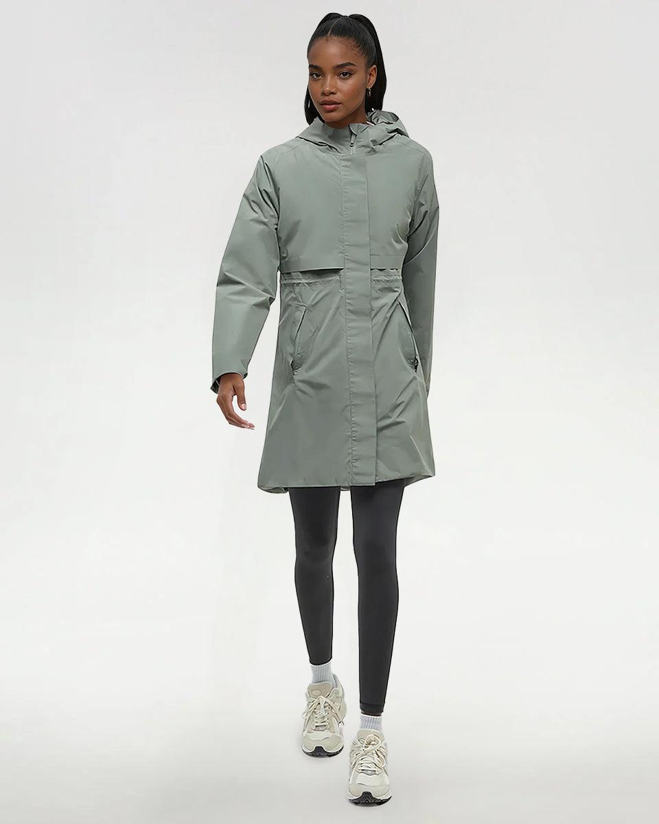Green-Womens-Recycled-Polyester-Rain-Jacket-TCW4649-1480_6 - PreLoved & Luxe