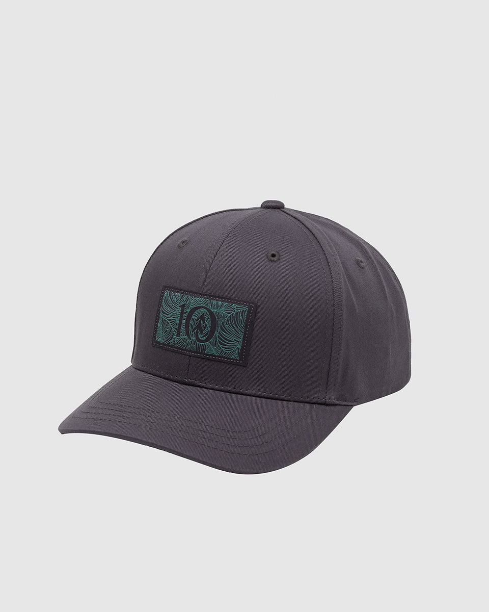 Grey-6-Panel-Medium-Profile-Baseball-Cap-TAU6559-6229_4 - PreLoved & Luxe