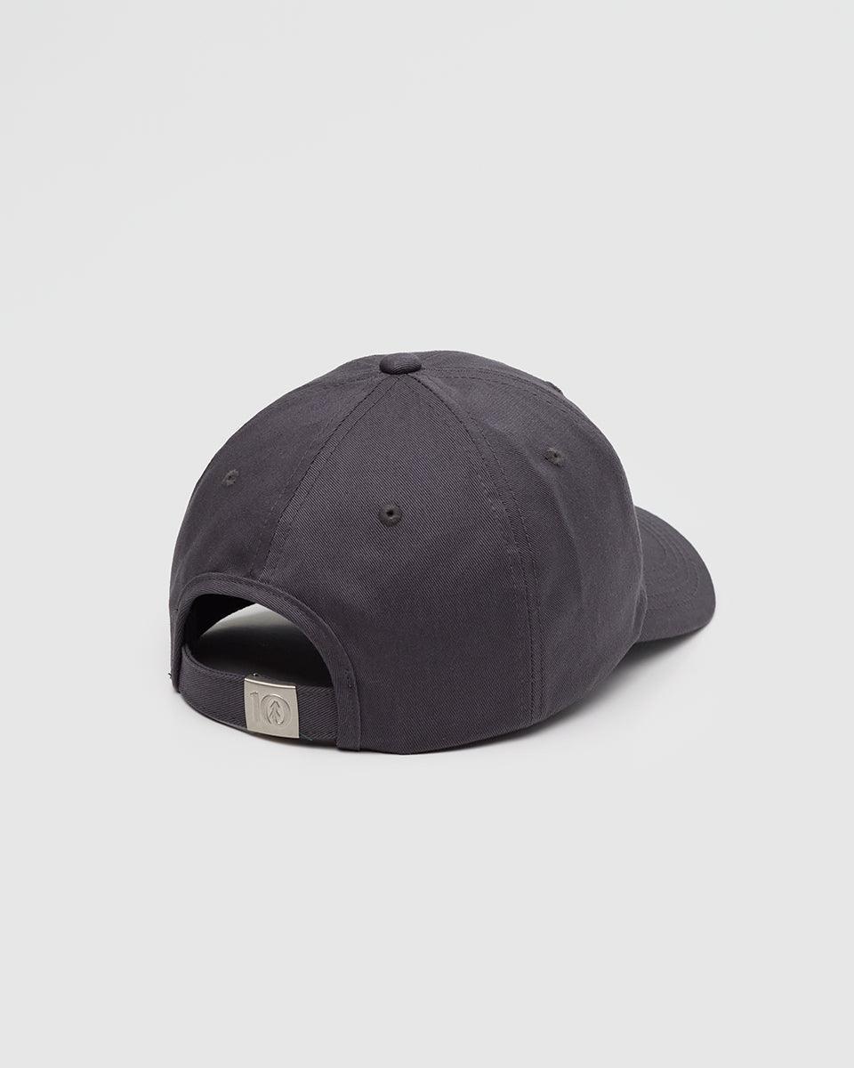 Grey-Organic-Cotton-6-Panel-Low-Profile-Hat-TAU6558-6333_2 - PreLoved & Luxe