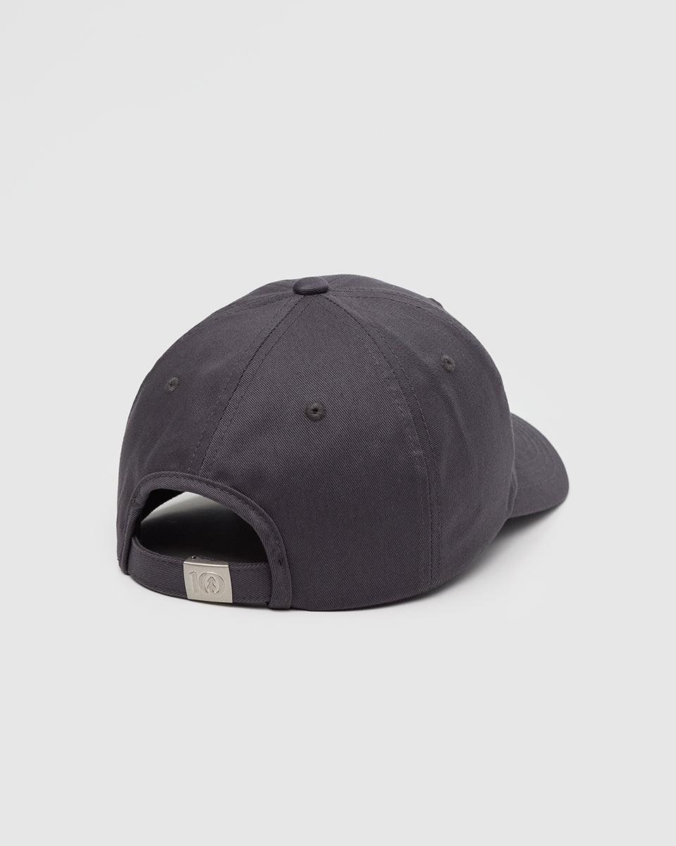 Grey-Organic-Cotton-6-Panel-Low-Profile-Hat-TAU6562-6223_2 - PreLoved & Luxe