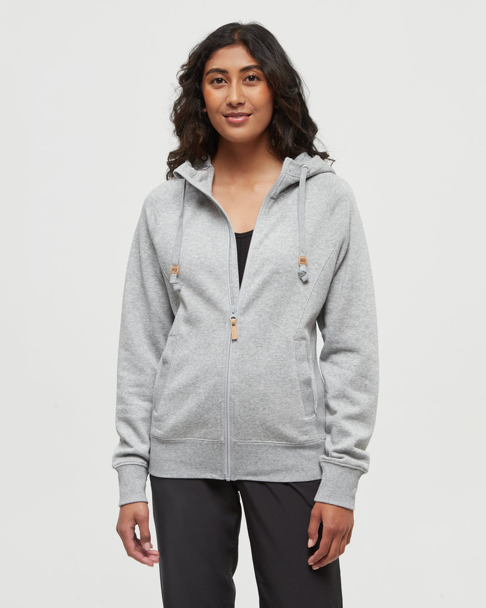 Grey-Regular-Fit-Rib-Panel-Raglan-Zip-Hoodie-TCW6183-5604_4 - PreLoved & Luxe