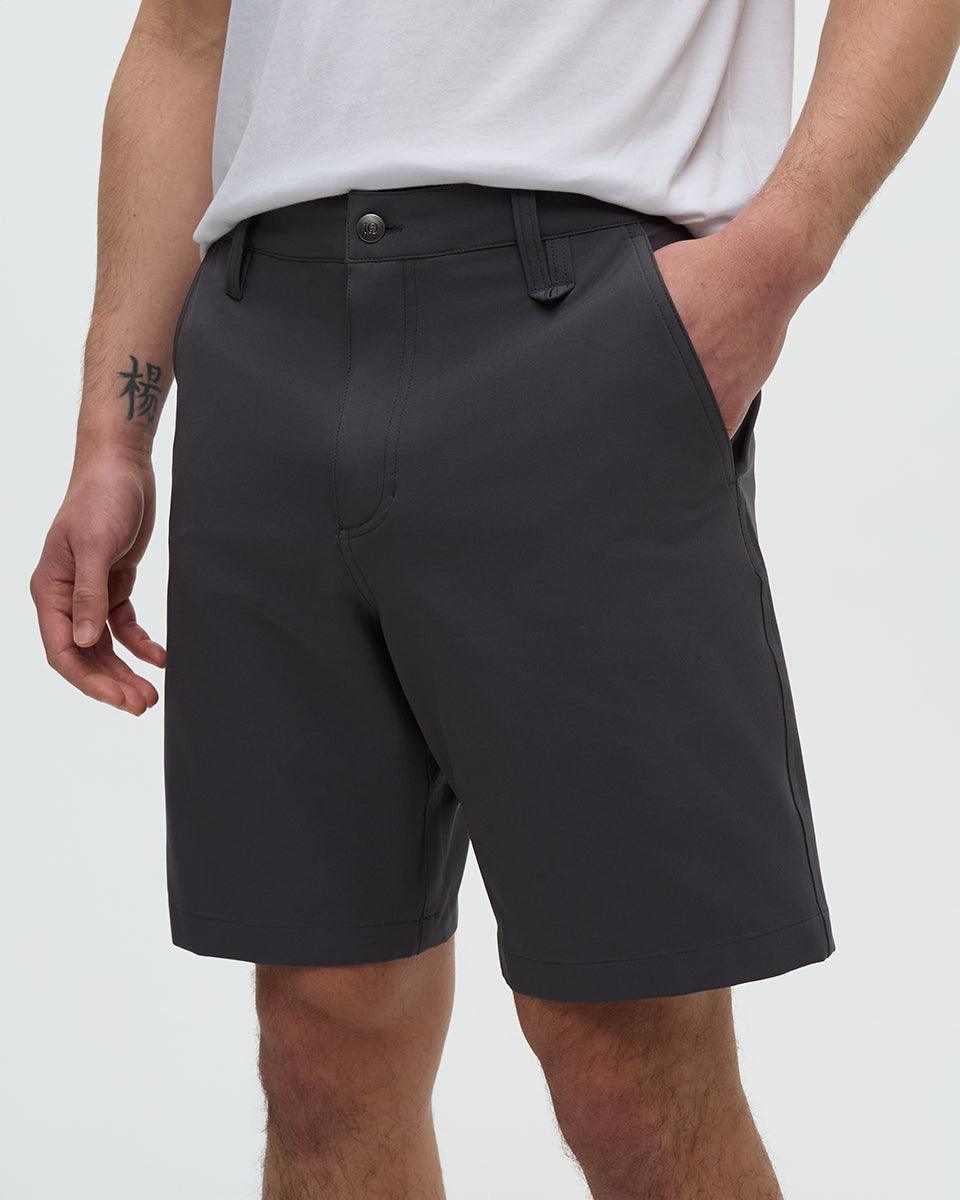 Grey-Tech-Stretch-Regular-Mid-Rise-Short-TCM6795-2275_4 - PreLoved & Luxe
