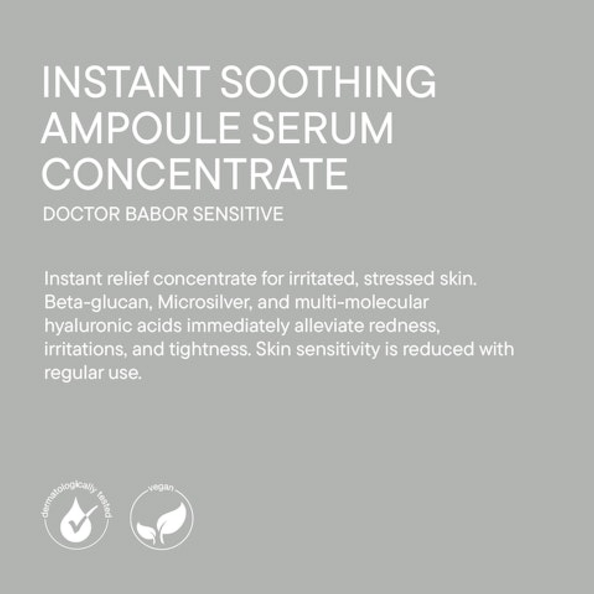 BABOR Instant Soothing Ampoule Serum Concentrate