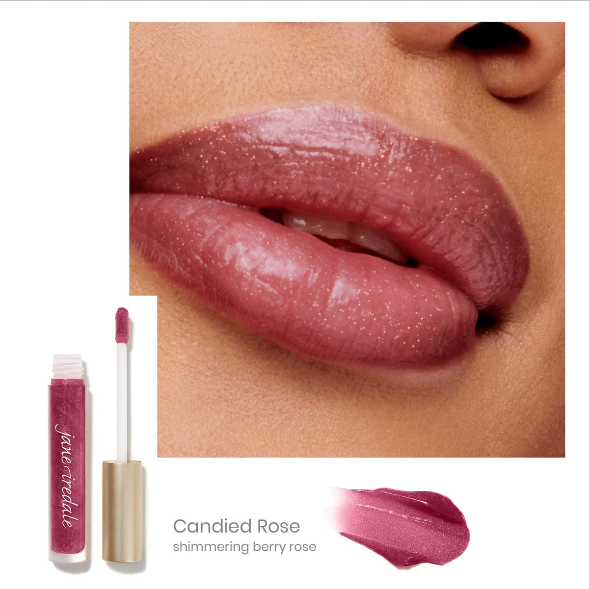 Jane_HydroPure_Hyaluronic_Lip_Gloss_shade_candied_rose - PreLoved & Luxe