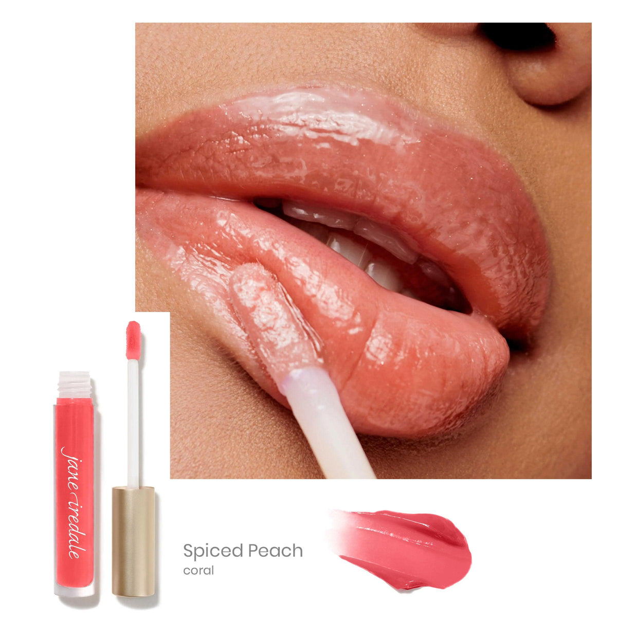Jane_HydroPure_Hyaluronic_Lip_Gloss_shade_spiced_peach - PreLoved & Luxe