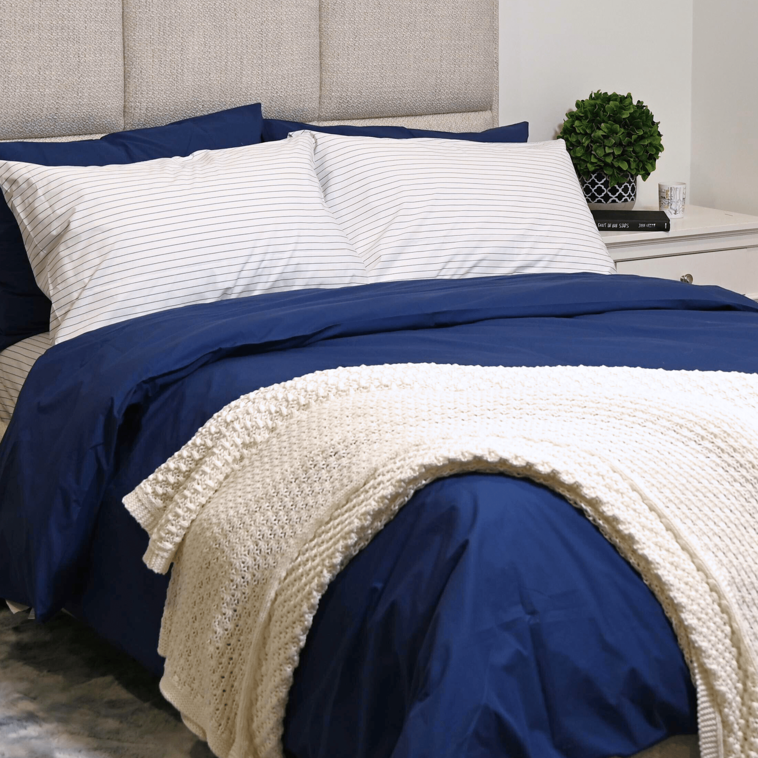 Essential Organic Percale Collection Sheet Set