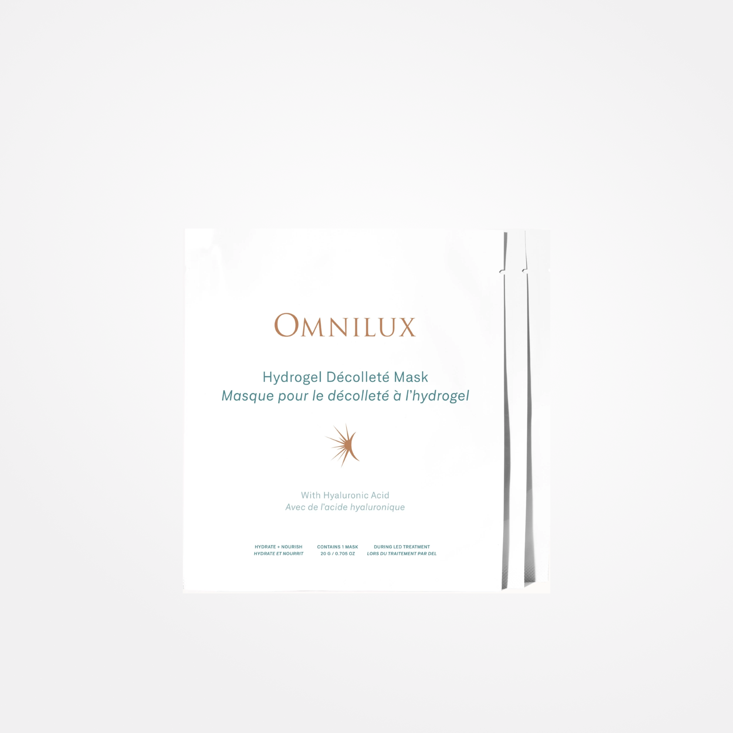 Omnilux Hydrogel Décolleté Mask (3 pack)