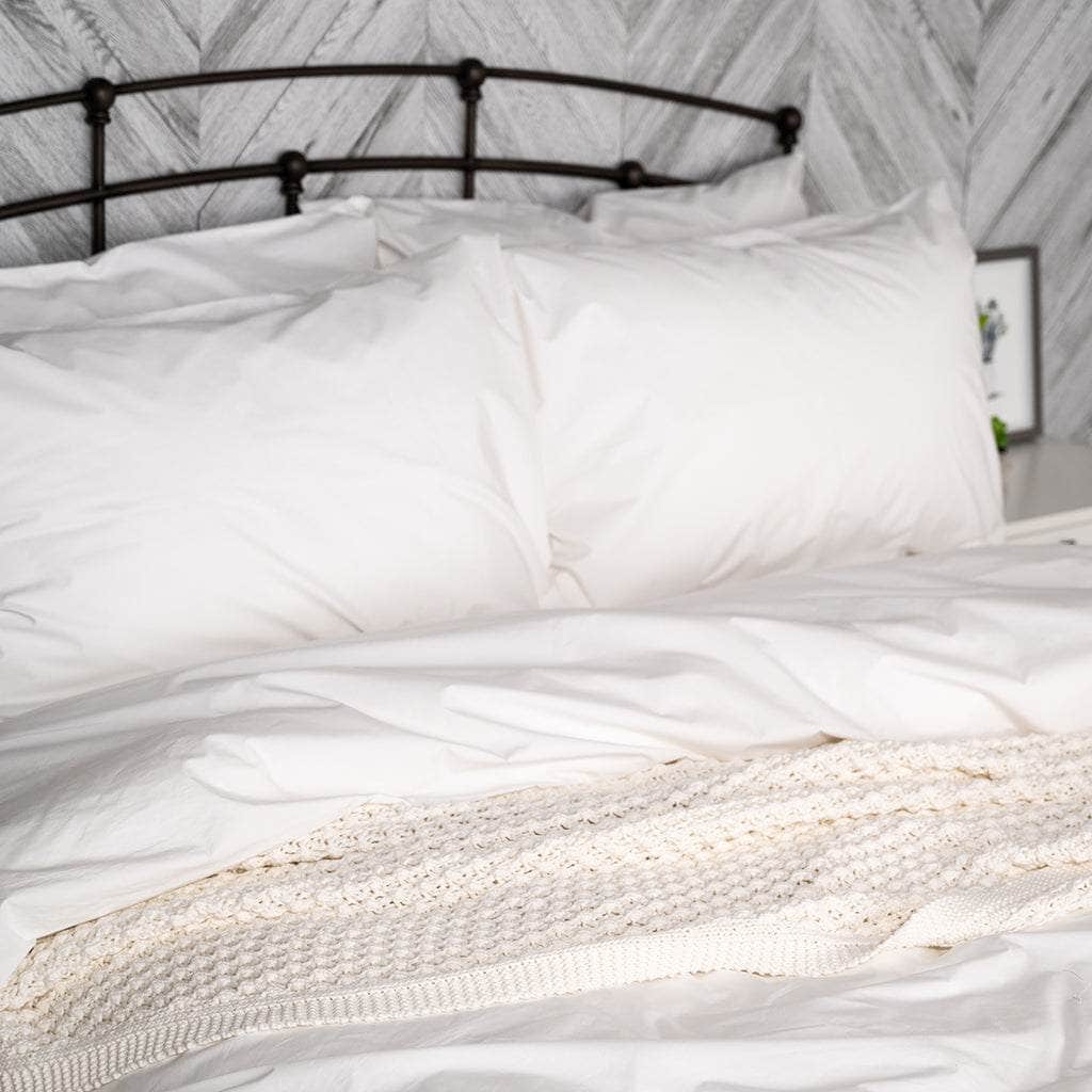Essential Organic Percale Collection Sheet Set