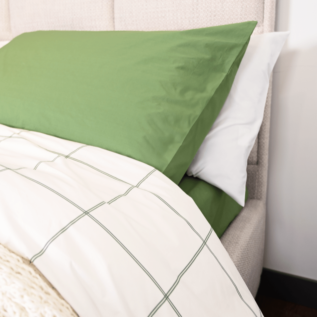 Essential Organic Percale Collection Pillowcase Set
