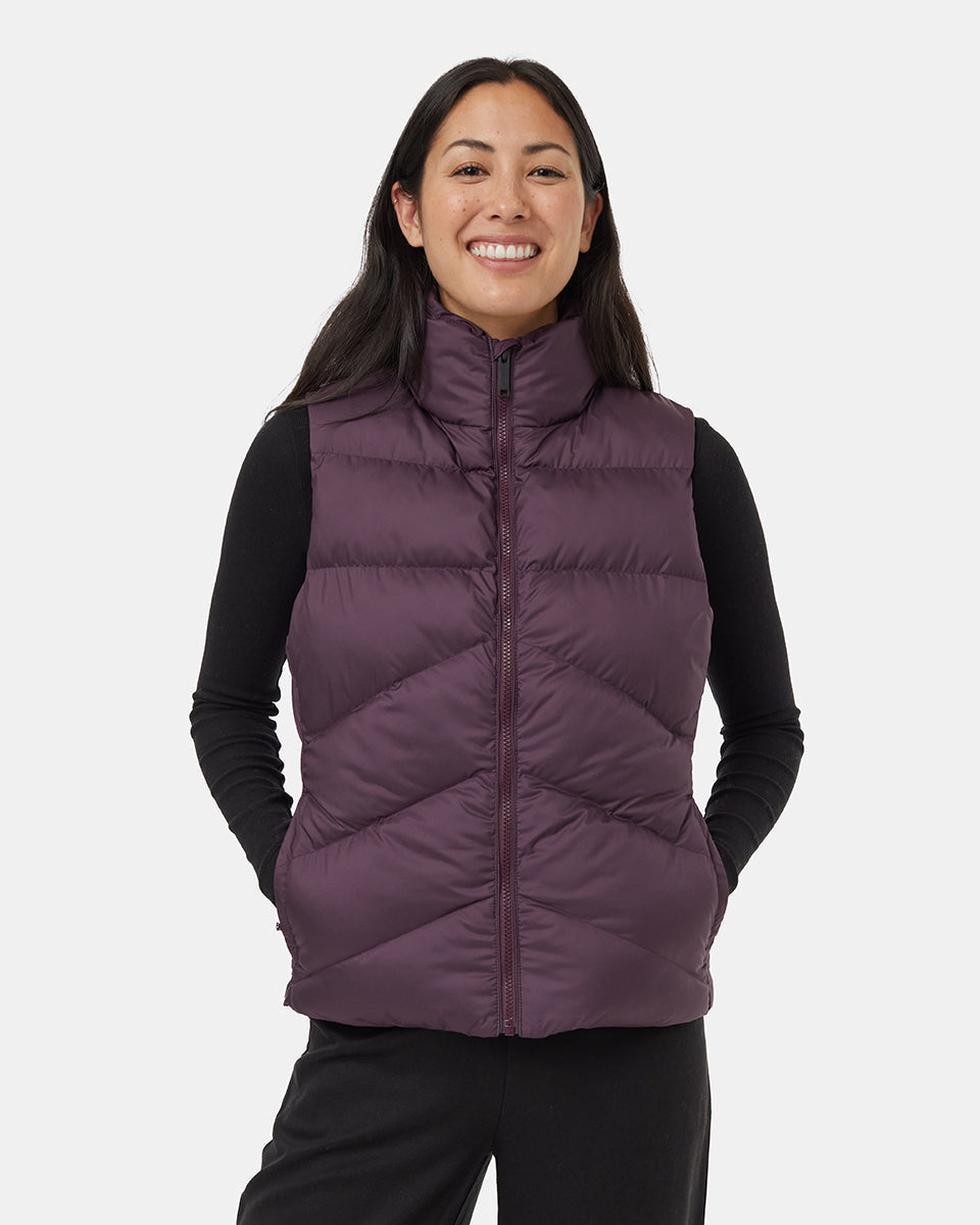 Purple-Womens-Recycled-Polyester-Insulated-Puffer-Vest-TCW4487-3436_2 - PreLoved & Luxe
