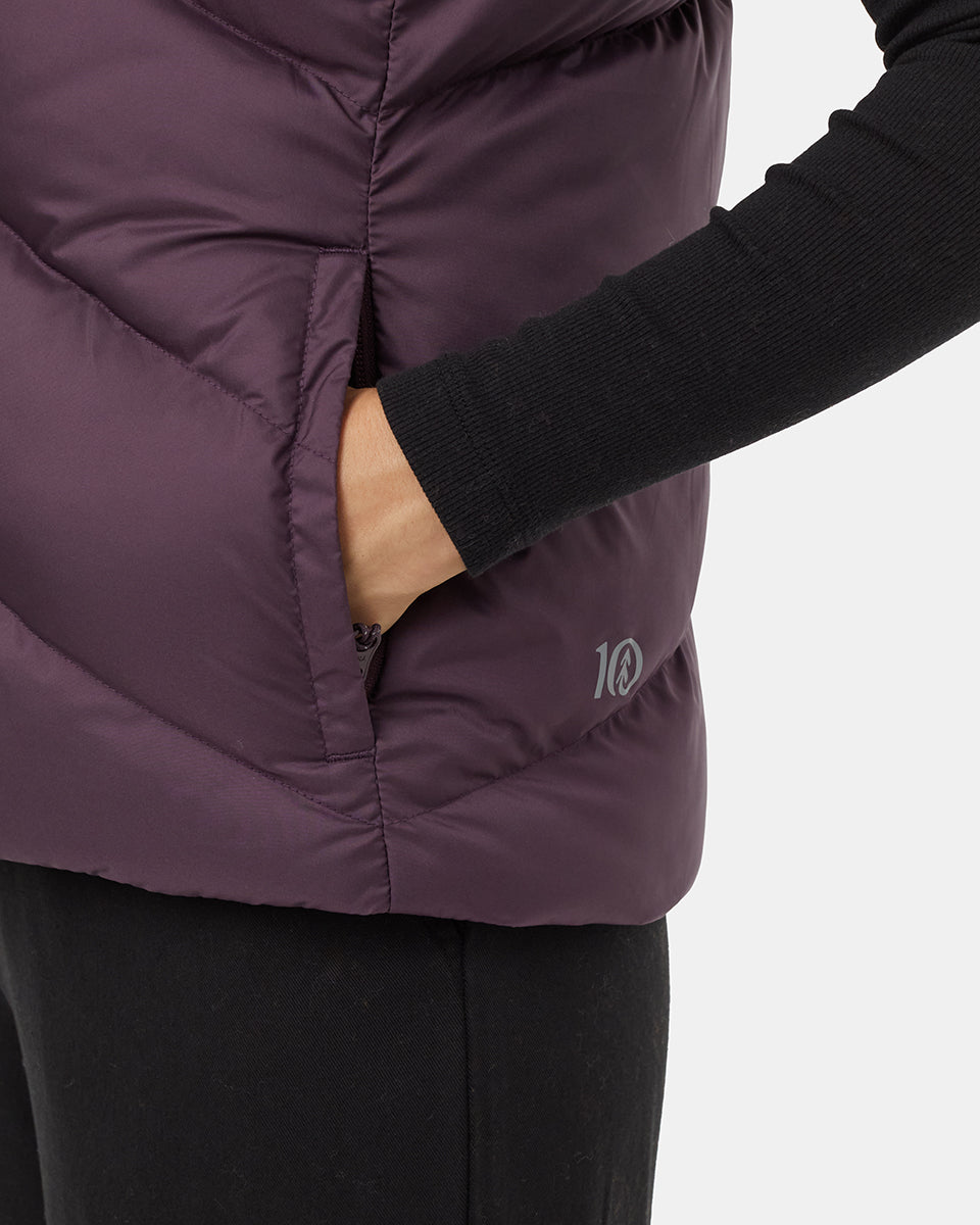 Purple-Womens-Recycled-Polyester-Insulated-Puffer-Vest-TCW4487-3436_3 - PreLoved & Luxe