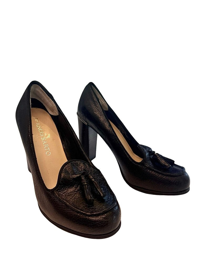 Franco Sarto Women's Black Heeled Dress Shoes
