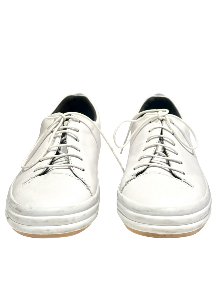 Camper White Leather Sneakers