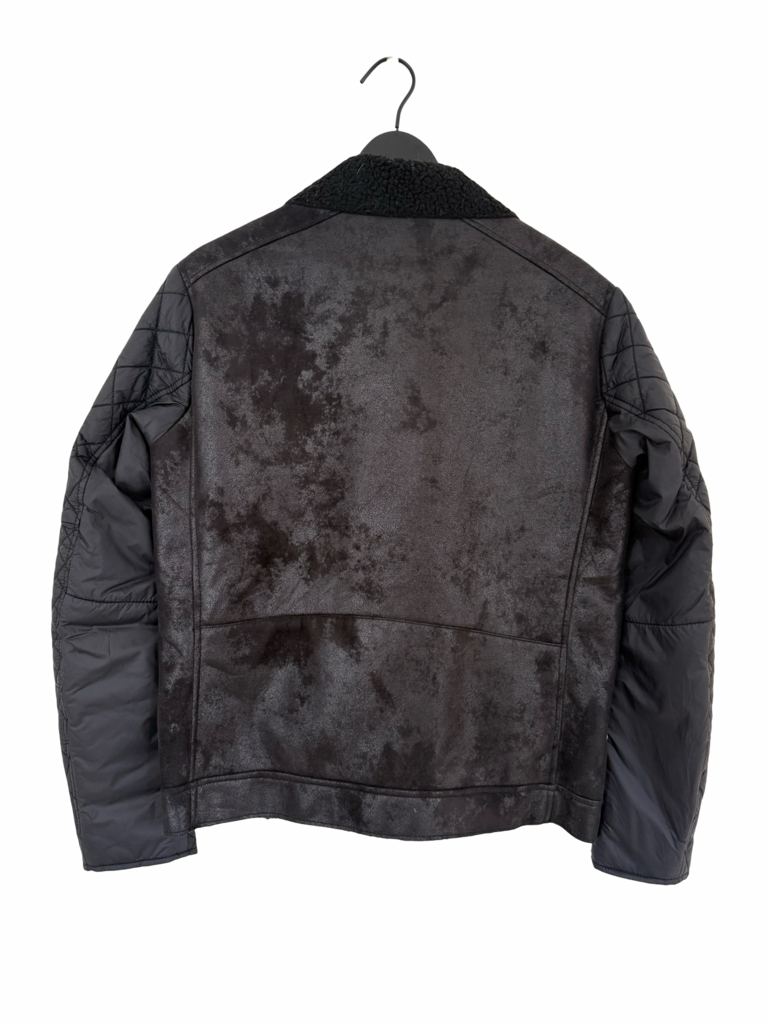 Armani Exchange Quilted Black Jacket