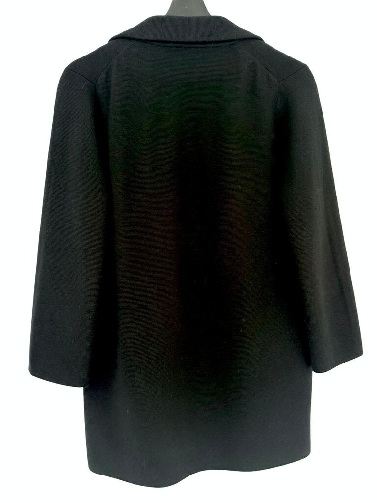 J.Crew Black Knit Coat