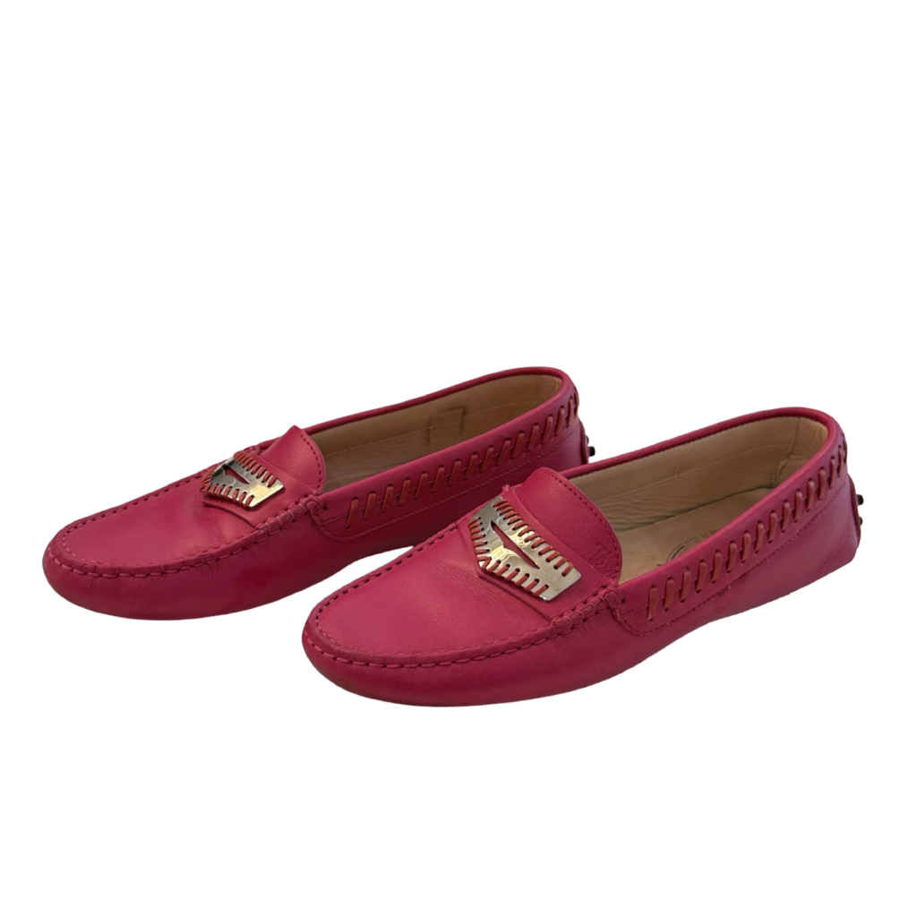Tod's Magenta Pink Loafers