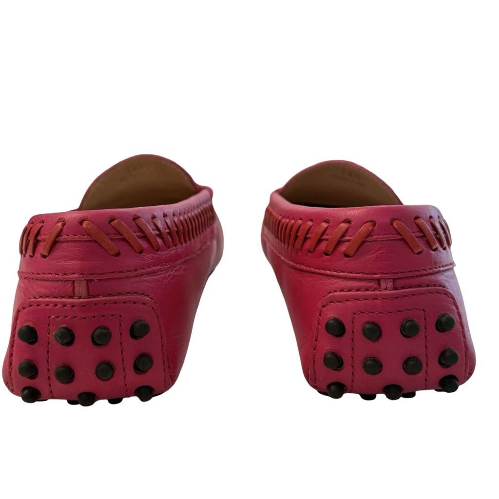 Tod's Magenta Pink Loafers