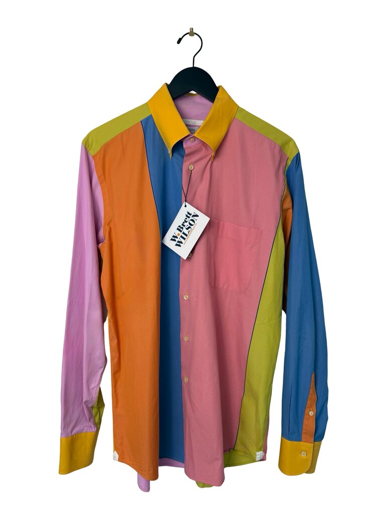 Caliban 1934 Double Twisted Color Block Shirt