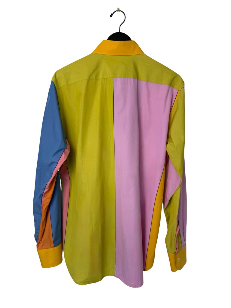 Caliban 1934 Double Twisted Color Block Shirt