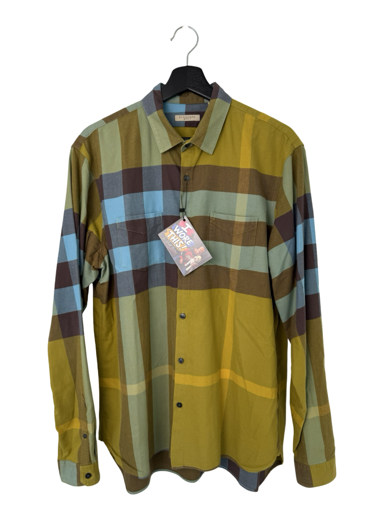 Burberry Brit Colorful Plaid Shirt