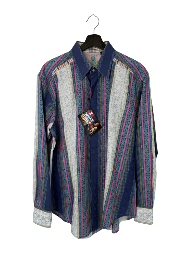 Robert Graham Colorful Striped Button-Up Shirt