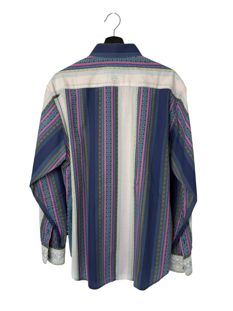 Robert Graham Colorful Striped Button-Up Shirt